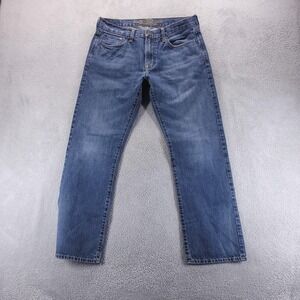 American Eagle Jeans Mens 33 Blue Original Straight Medium Wash Denim Comfort